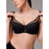 Бюстгальтер спейсер на каркасах ZE:BRA_502006_черный