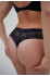 Трусы стринги со средней линией талии ZE:BRA_715515_черный кварц