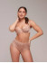 Трусы слипы с высокой линией талии ZE:BRA_740571_принт/телесный