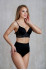 Плавки слипы с высокой линией талии ZE:BRA_916903_черный