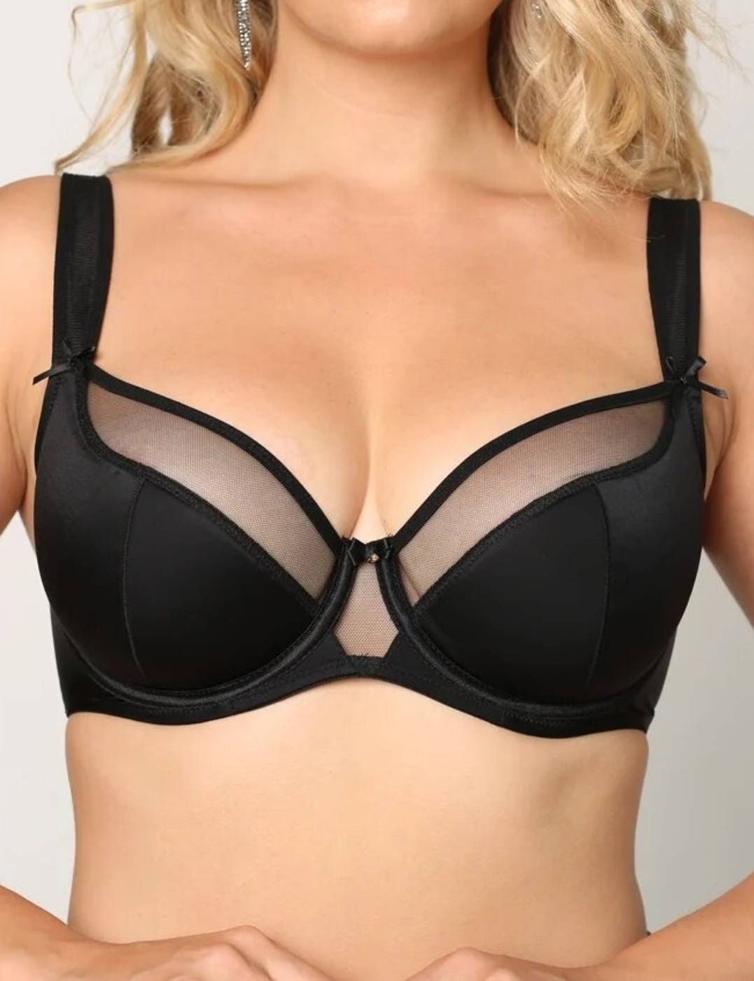 Бюстгальтер полупоролоновая чашка на каркасах ZE:BRA_522005_черный